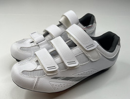 Tommaso NWOB women’s size 8 pista 100 white cycling shoes sf25 - $37.62