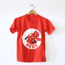 Vintage Kids Cincinnati Reds Baseball T Shirt Medium - £17.51 GBP