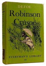 Daniel Defoe ROBINSON CRUSOE  Everyman&#39;s Library Edition 3rd Printing - £43.14 GBP