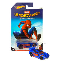 Year 2016 Hot Wheels Spider-Man 1:64 Die Cast Car 1/6 - Homecoming POWER... - £11.94 GBP