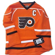 NHL Philadelphia Flyers Claude Giroux Jersey Boys Youth Size L (12/14) Orange - $22.39