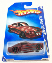 Hot Wheels 2009 Muscle Mania ‘67 Shelby Gt-500 Red On Card  #078/166 - $9.89