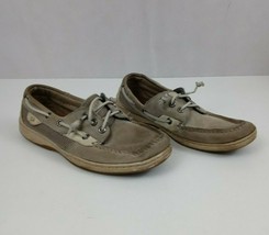 Sperry Top Sider Angelfish Slip On Boat Shoes Women&#39;s Size 7.5 M - £15.49 GBP