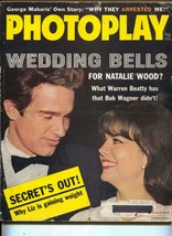 Photoplay-Warren Beatty-Natalie Wood-Rock Hudson-Paul Newman-Feb-1962 - £32.03 GBP