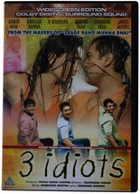 3 IDIOTS DVD Bollywood Hindi Comedy Aamir Kahn Kareena Kapoor Region 0 Dolby 5.1 - £15.65 GBP