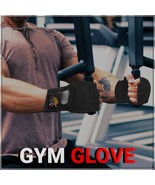 Weight Lifting Gym Gloves Fitness Training Workout Gloves Exercise Black... - £8.23 GBP