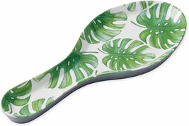 Spoon Rest 9.625 Inch for Kitchen Counter,Monstera Design - £7.55 GBP