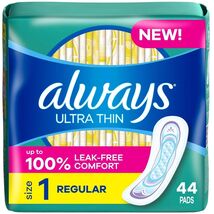 Always Ultra Thin Pads Regular 264 Count Pack of 6 - $38.25 CAD