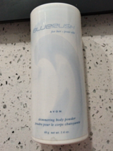 Avon Blue Rush Talc Shimmering Body Powder 1.4oz New BlueRush - £8.49 GBP