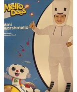 Spirit Halloween Mello Dees Mini Marshmello Costume Toddler 3T-4T NWT - $706.61 MXN