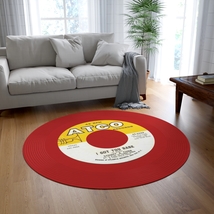 I Got You Babe, Sonny and Cher, Single Vinyl Record Round Mat 150cm, 100... - £117.55 GBP