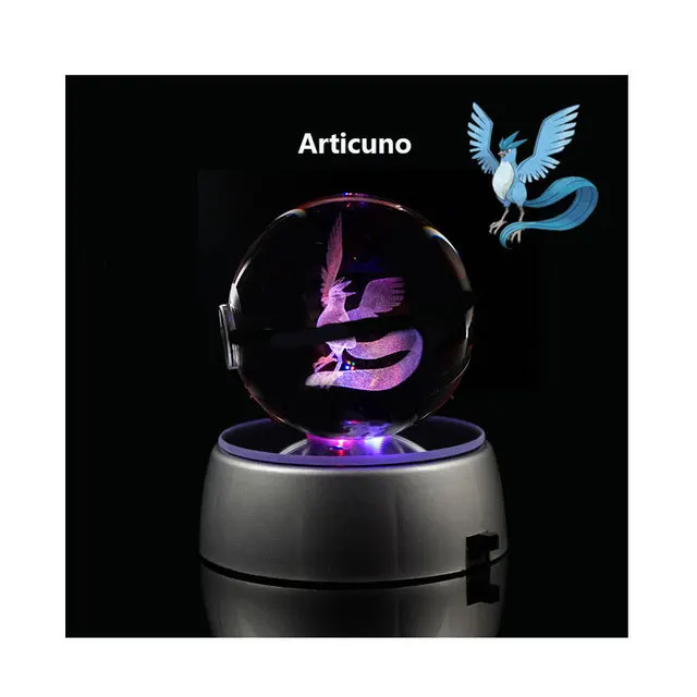 led base Best Seller! Anime Pokemon 3D Crystal - £8.58 GBP