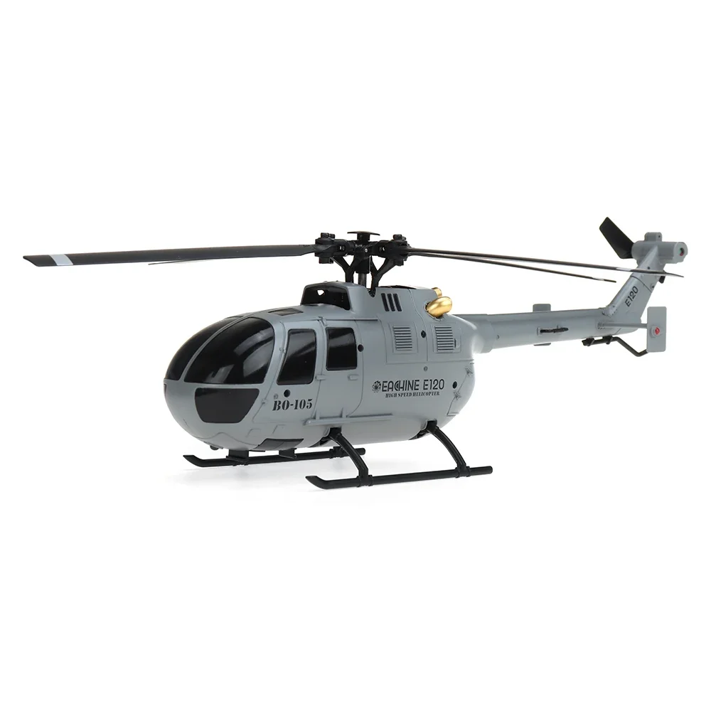 C186 RC Helicopter 2.4G 4CH Scale BO105 6-Axis Gyro Optical Flow Localiz... - $97.52
