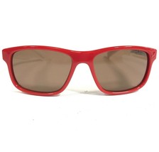 Nike Champ Kids Sunglasses EV0815 651 308 Red White Square Frames w Brow... - $37.19