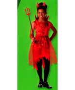 DISGUISE DEVIL GIRL CHILD HALLOWEEN COSTUME GIRLS SIZE SMALL (4-6) - €22,71 EUR