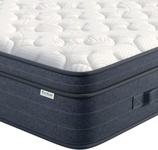 Queen Size Mattress, 10 Inch Hybrid Queen Mattress In A Box, 3, Night Trial - $264.96