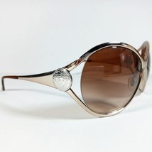 Versace MOD 2098 120 Silver/Beige Medusa Head Logos Metal Wrap Sunglasse... - $97.00