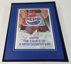 1985 Pepsi Choice of New Generation Framed 11x14 ORIGINAL Advertisement - £30.95 GBP