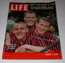 The Kingston Trio Life Magazine Vintage 1959 - £19.97 GBP