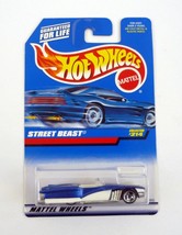 Hot Wheels Street Beast #214 Blue Die-Cast Car 1998 - £1.76 GBP