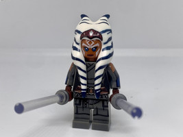 Ktoys Building Ahsoka Tano Star Wars Jedi The Mandalorian Grey Robes Minifigure - £5.07 GBP