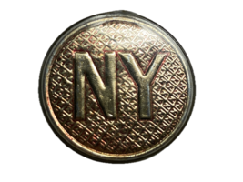 Circa 1926-1937, Interwar Period, New York State Guard, Plastic, Collar Disk - $15.00