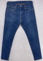 Levis 520 Jeans Men Size 28x32 Blue Denim Extreme Skinny Pants Stretch C... - £15.56 GBP