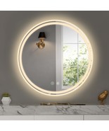 28 Inch Round LED Bathroom Mirror -Wall Mounted - $349.99