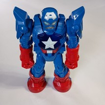 Capitan American Action Figure Marvel Hasbro 2016 Heroes Armor Robot 11 ... - $9.85