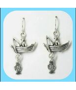 New Arrival Unique Super Cute Gone  Fishing Dangle Fish  Earrings - $8.00