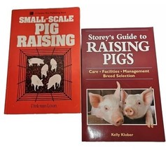 Small-Scale Pig Raising Book Lot Animal Husbandry Care Breeding Storeys ... - $282.09 MXN