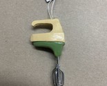 Kurt Adler Christmas Ornament Green Resin  Hand Mixer Hanging Retro nwt - $10.09