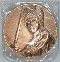 2005 STAR WARS 7-11 CA LOTTO Promo Coin LIMITED EDITION Luke Skywalker - $185.83 MXN