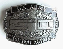 US ARMY COMBAT ACTION AWARD BELT BUCKLE 3.2 INCHES - £13.54 GBP