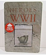NEW 2007 Heroes Of WWII 5 DVD Collector&#39;s Edition Tin Box with actual au... - £18.36 GBP