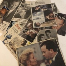 Tom Hanks Vintage &amp; Modern Clippings Lot Of 20 Small Images And Ads - £3.94 GBP