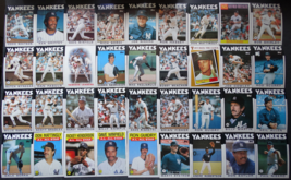1986 Topps New York Yankees Team Set of 36 Baseball Cards - £9.48 GBP