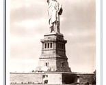 RPPC Statua Della Libertà New York Città Ny Nyc Unp Cartolina W9 - $4.04