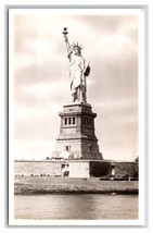 RPPC Statua Della Libertà New York Città Ny Nyc Unp Cartolina W9 - £3.17 GBP