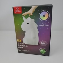 Globe Electric Unicorn Multi-color LED Rechargeable Silicone Night Light Rylie - £11.98 GBP