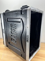 Gator Standard Shallow Moulded Rack Case Space Twist Locks MISSING LID READ - $45.59