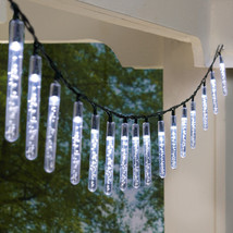 Solar LED Faux Bubble String Lights Outdoor Lighting Yard Garden Decor 3... - $13.50