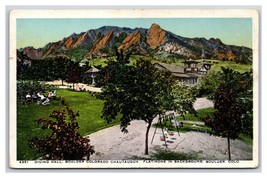 Dining Hall Chautauqua Boulder Colorado CO UNP WB Postcard E19 - £4.63 GBP