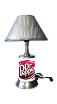 Dr Pepper desk lamp with chrome finish shade - £35.27 GBP
