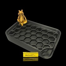 The golden Frog Soap Dish 3D Printed |  Bathroom/Kitchen Tray | Home Pre... - $45.89