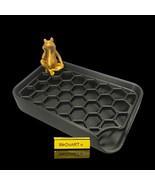 The golden Frog Soap Dish 3D Printed |  Bathroom/Kitchen Tray | Home Pre... - $63.24 CAD