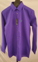 NWT J Ferrar Purple Long Sleeve Dress Shirt Mens Size 17 36 37 - $21.77