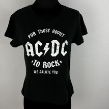 AC/DC ACDC For Those About To Rock Womens XL T-Shirt - £19.77 GBP