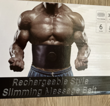 Rechargeable Style  Slimming Massage Belt Machine Muscle Stimulator NEW - £28.82 GBP