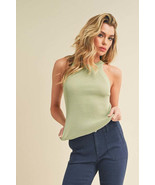 Aemi + Co Grecian Neck Ribbed Tank - $42.73 CAD